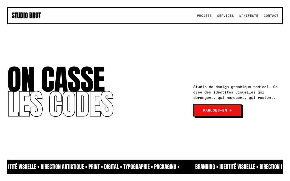 Aperçu du site Audace