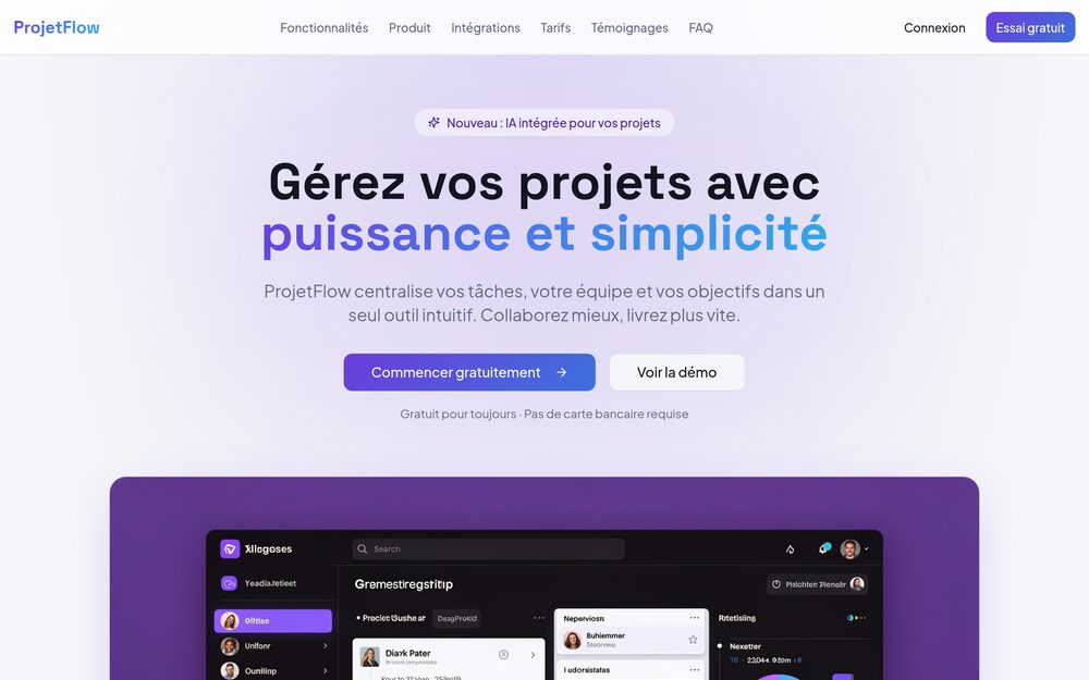 Aperçu du site Canvas